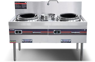 濟南商用廚房設備公司燃氣灶具和電磁灶具的區(qū)別